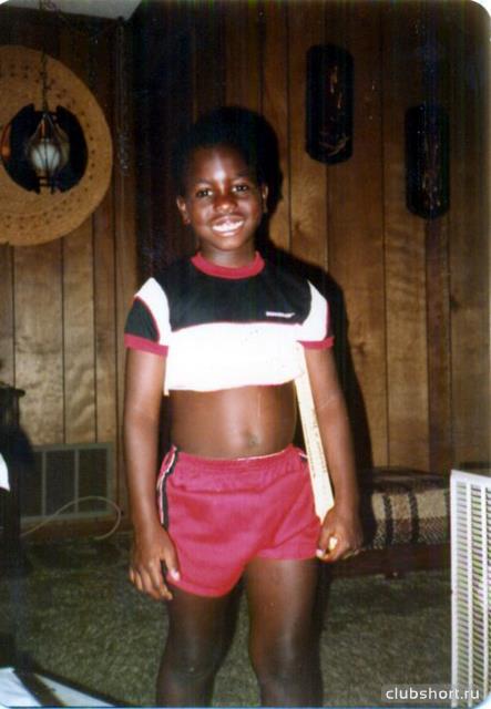 Cute black boy at middle 1980\'s